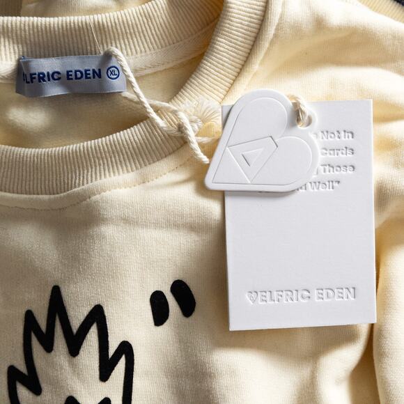 NEW Aelfric Eden Women’s Sweatshirt Streetwear Indie Graphic Print Oversized XL - Picture 6 of 9